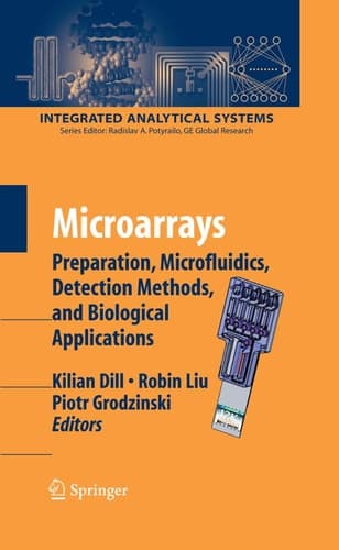 Microarrays Preparation, Microfluidics, Detection Methods, and Biological Applications