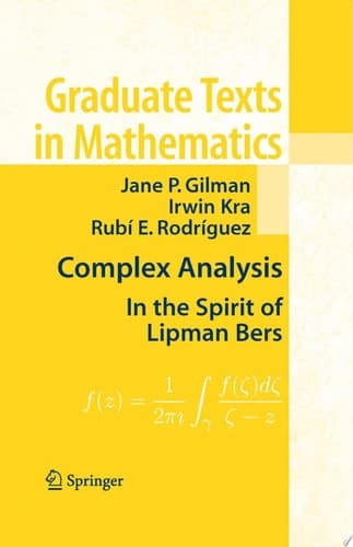 Complex Analysis In the Spirit of Lipman Bers