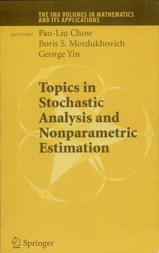Topics in Stochastic Analysis and Nonparametric Estimation