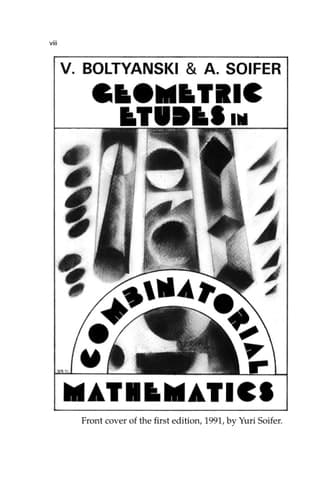 Geometric Etudes in Combinatorial Mathematics