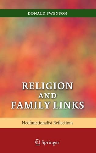 Religion and Family Links Neofunctionalist Reflections