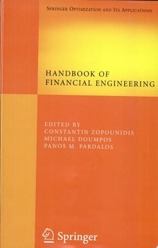 Handbook of Financial Engineering