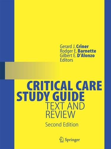 Critical Care Study Guide Text and Review