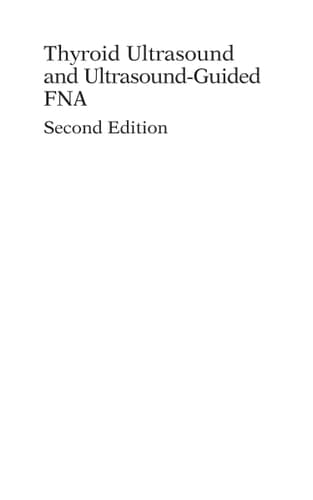 Thyroid Ultrasound and Ultrasound-Guided FNA