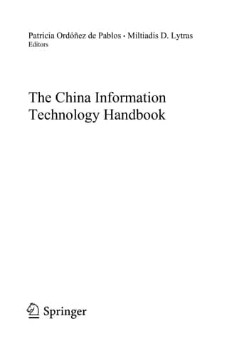 The China Information Technology Handbook