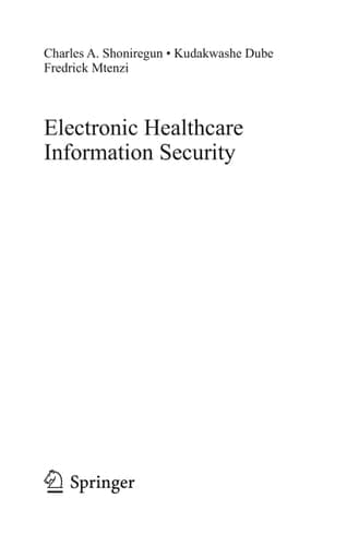 Electronic Healthcare Information Security