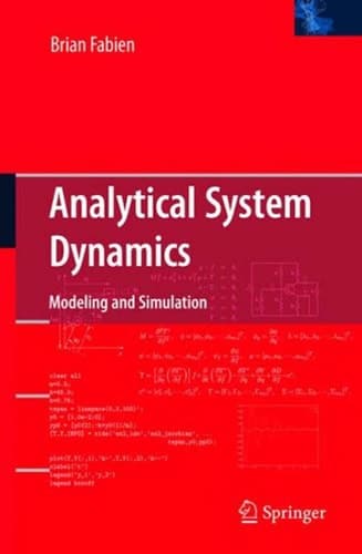 Analytical System Dynamics Modeling and Simulation