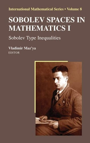 Sobolev Spaces in Mathematics I (International Mathematical Series, 8)