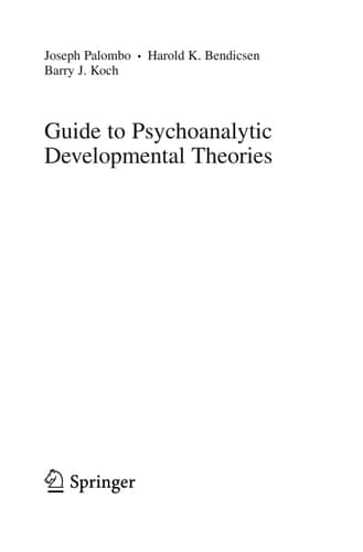 Guide to Psychoanalytic Developmental Theories