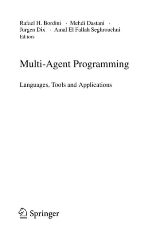Multi-Agent Programming: Languages, Tools and Applications