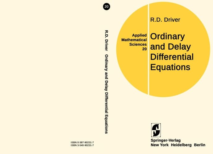 Ordinary and Delay Differential Equations