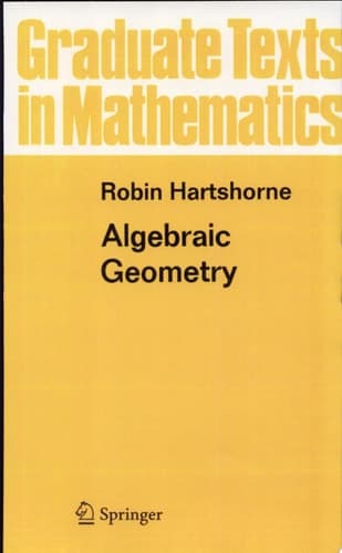 Algebraic Geometry