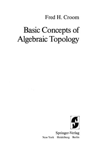Basic Concepts of Algebraic Topology