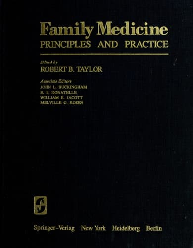 Family Medicine Principles and Practice