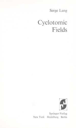 Cyclotomic Fields