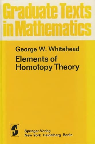 Elements of Homotopy Theory (Graduate Texts in Mathematics, Vol. 61) (Graduate Texts in Mathematics, 61)