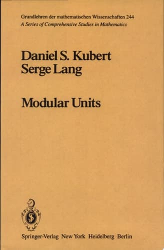 Modular Units