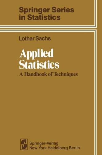 Applied Statistics: A Handbook of Techniques (Springer Series in Statistics)