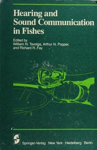 Hearing and Sound Communication in Fishes (Proceedings in Life Sciences)