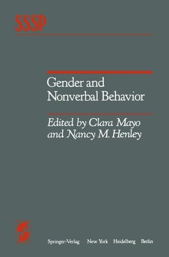 Gender and Nonverbal Behavior (Springer Series in Social Psychology)
