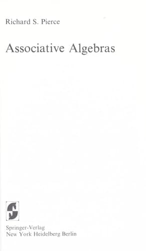 Associative Algebras (Graduate Texts in Mathematics)