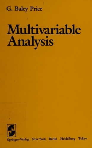 Multivariable Analysis