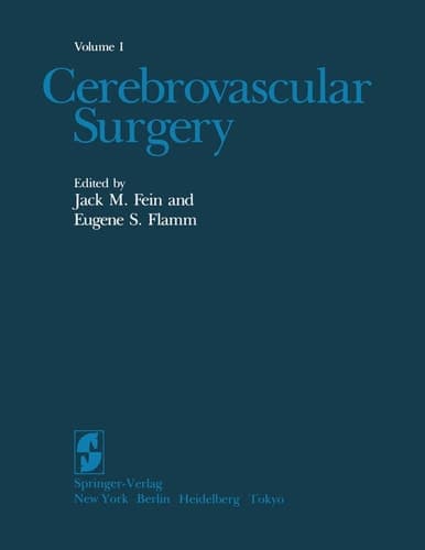 Cerebrovascular Surgery Volume I