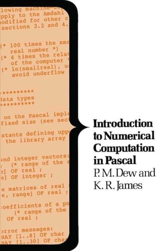 Introduction to Numerical Computation in Pascal