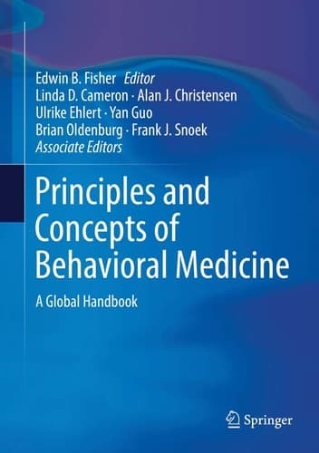Principles and Concepts of Behavioral Medicine A Global Handbook