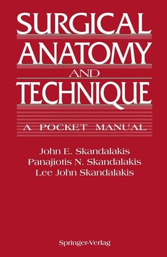Surgical Anatomy and Technique A Pocket Manual