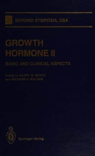 Growth Hormone II Basic and Clinical Aspects