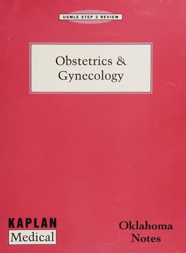 Obstetrics and Gynecology
