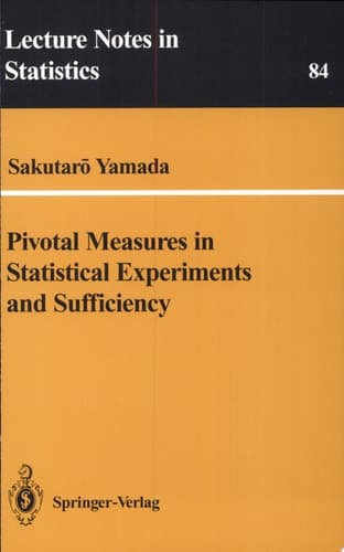 Pivotal Measures in Statistical Experiments and Sufficiency