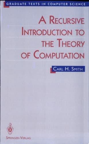 A Recursive Introduction to the Theory of Computation