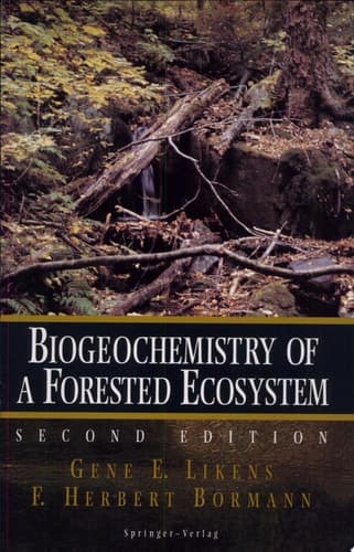 Biogeochemistry of a forested ecosystems