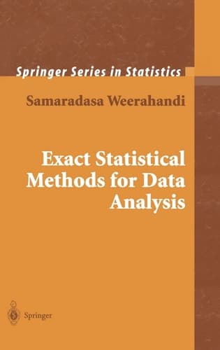 Exact Statistical Methods for Data Analysis