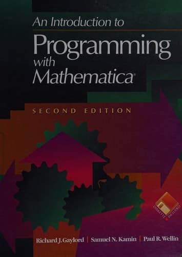 An Introduction to Programming With Mathematica
