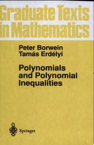 Polynomials and Polynomial Inequalities
