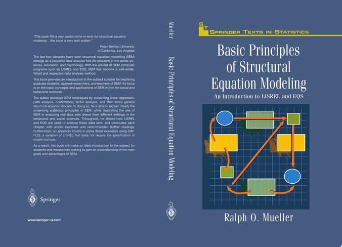 Basic Principles of Structural Equation Modeling An Introduction to LISREL and EQS