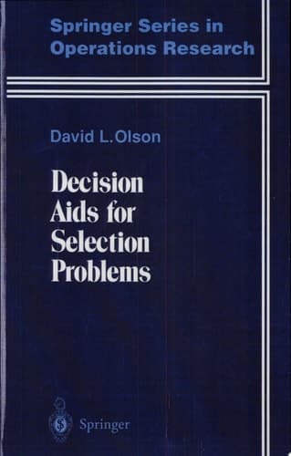 Decision Aids for Selection Problems
