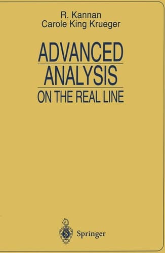Advanced Analysis: on the Real Line (Universitext)