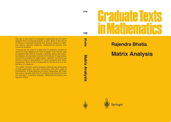 Matrix Analysis