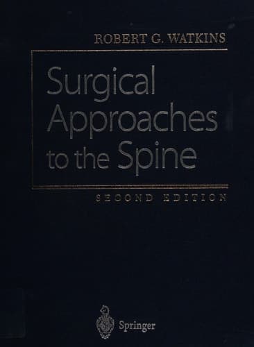 Surgical Approaches to the Spine