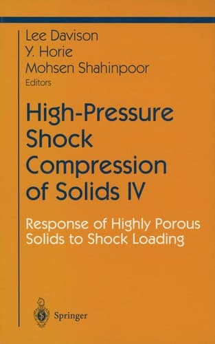 High-pressure Shock Compression of Solids IV Response of Highly Porous Solids to Shock Loading
