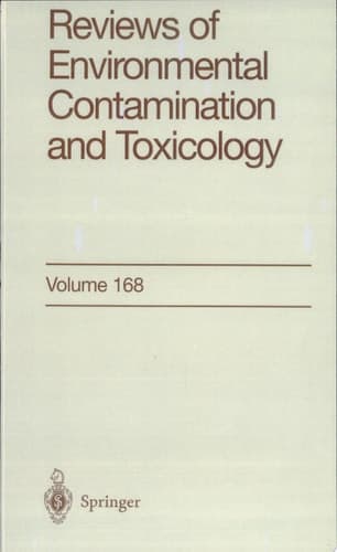 Reviews of Environmental Contamination and Toxicology Continuation of Residue Reviews