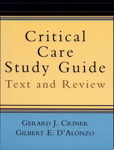 Critical Care Study Guide Text and Review
