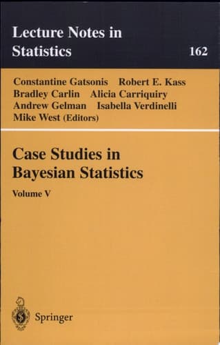 Case Studies in Bayesian Statistics