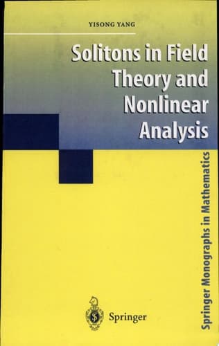 Solitons in Field Theory and Nonlinear Analysis