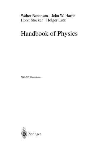 Handbook of Physics