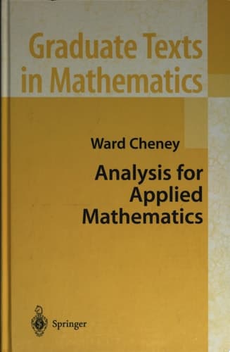 Analysis for Applied Mathematics
